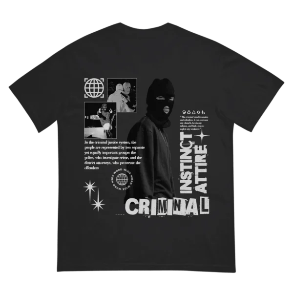 Criminal Instinct Attire T-Shirt – Streetwear with Attitude